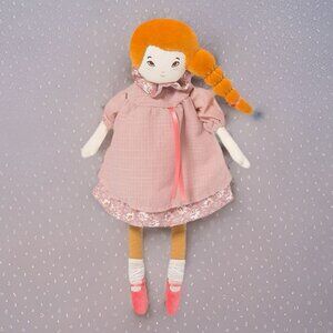Moulin Roty Les Parisiennes - Mademoiselle Colette Red Head Fabric Doll Classic